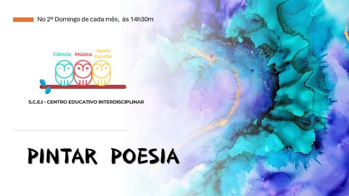 Oficina Criativa: Pintar Poesia