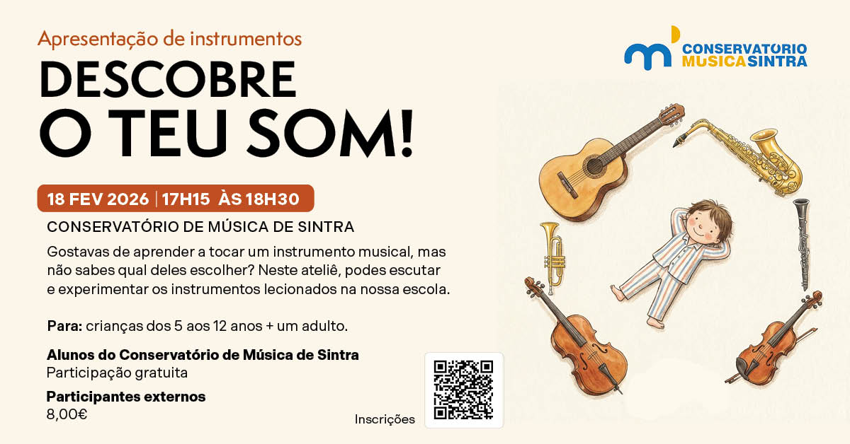 Ateliê de instrumentos: Descobre o teu Som!