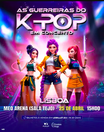 Concerto Guerreiras K Pop Portugal