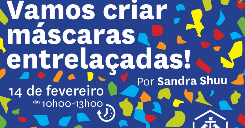 Oficina de Carnaval: Vamos Construir Máscaras Entrelaçadas!
