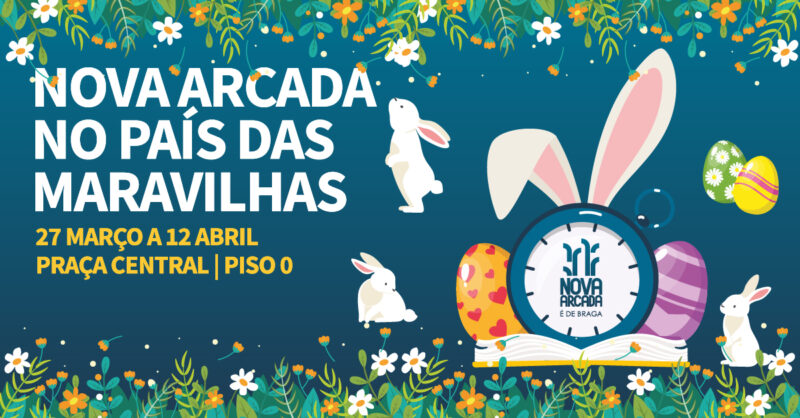 Vivam a magia do Nova Arcada no País das Maravilhas