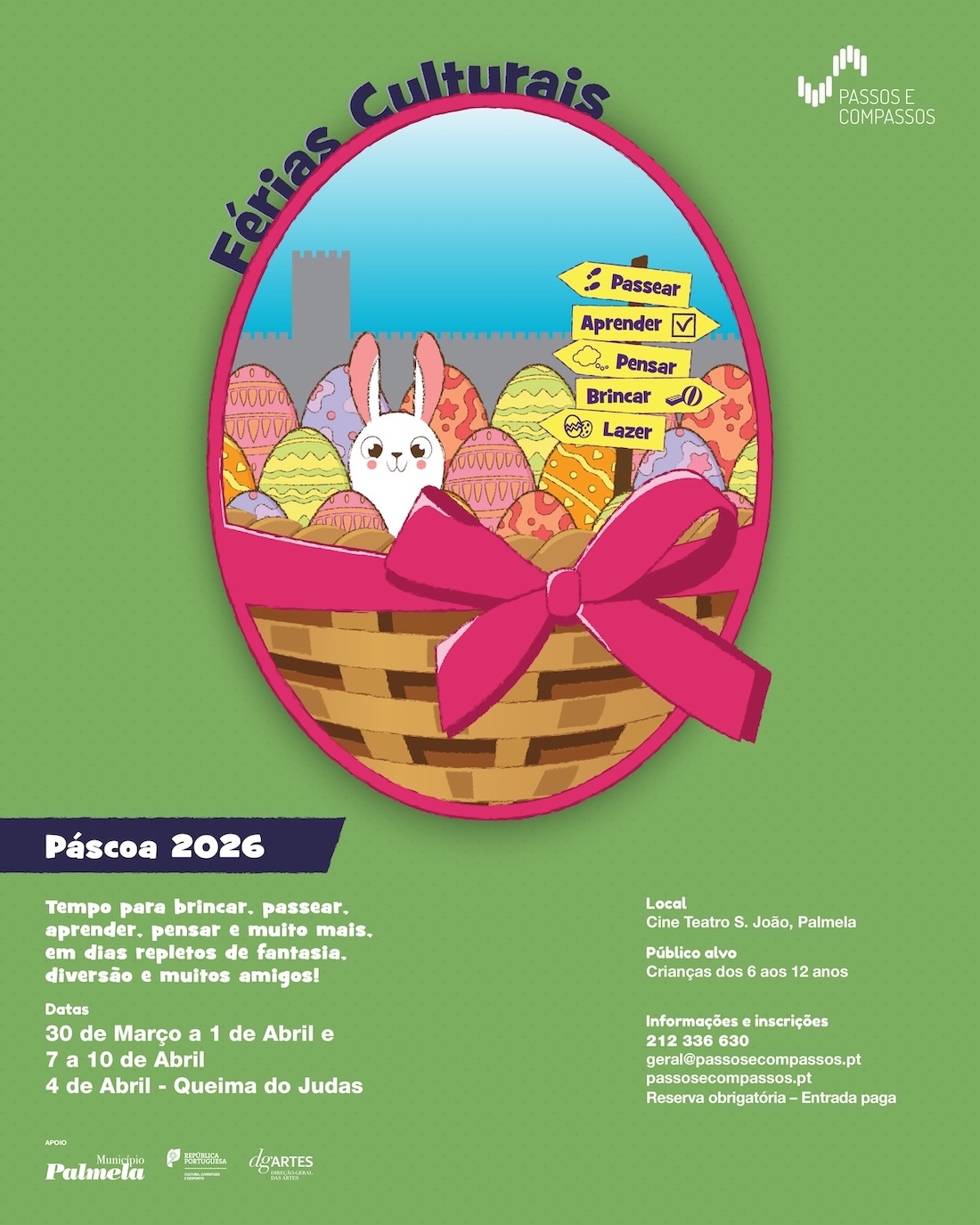 Férias Culturais – Páscoa 2026