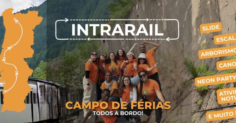 IntraRail em Portugal: Jovens aventureiros a explorar Portugal no verão!