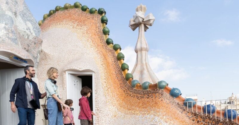 Visitar Casa Batlló com familia em Barcelona - de Gaudí