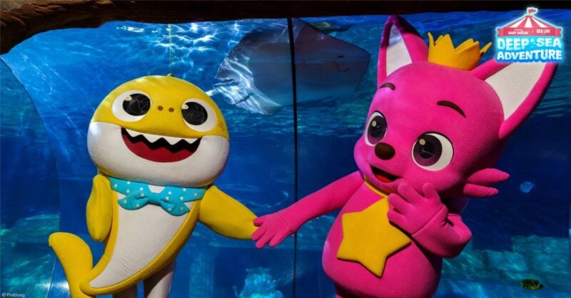 Baby Shark no SEA LIFE Porto