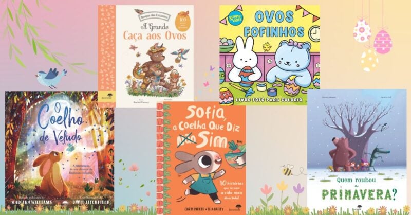 É primavera: 5 histórias para encher a casa de cor e… de coelhos