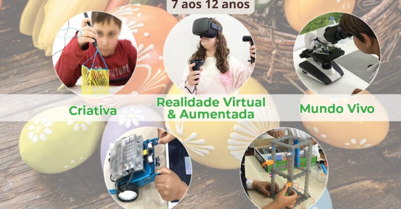 Férias Escolares de Páscoa na Sala do Futuro