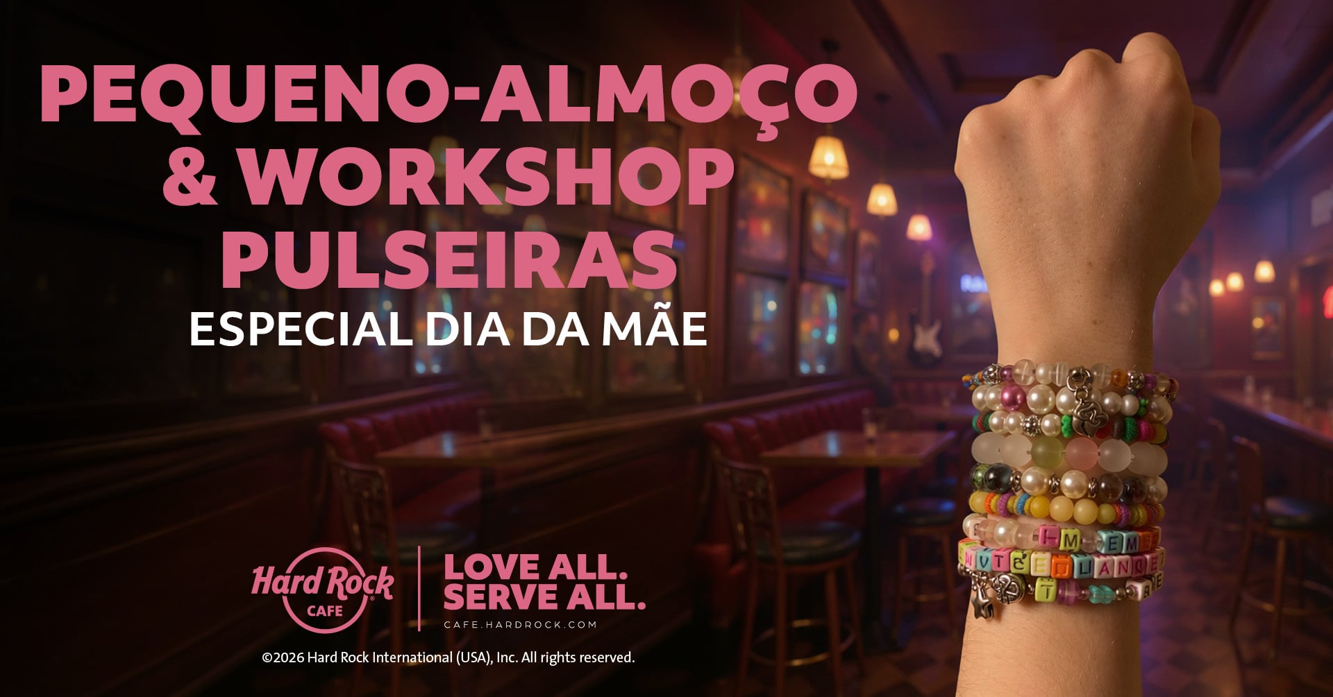 Dia da mãe no Hard Rock Cafe