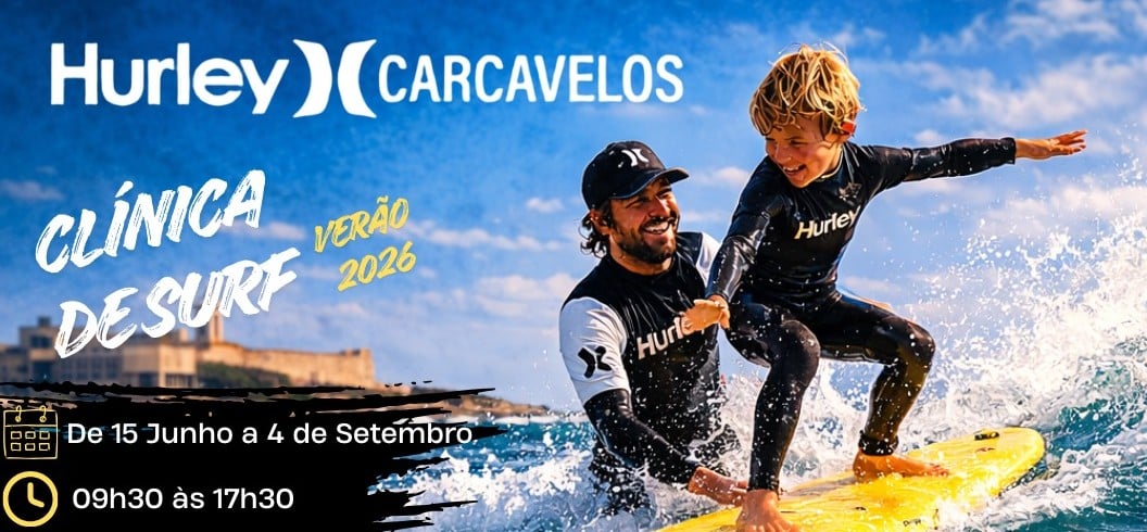 Campo de Férias Surf em Carcavelos no Verão