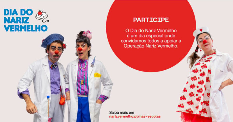 Nariz Vermelho nas Escolas 2026-2027