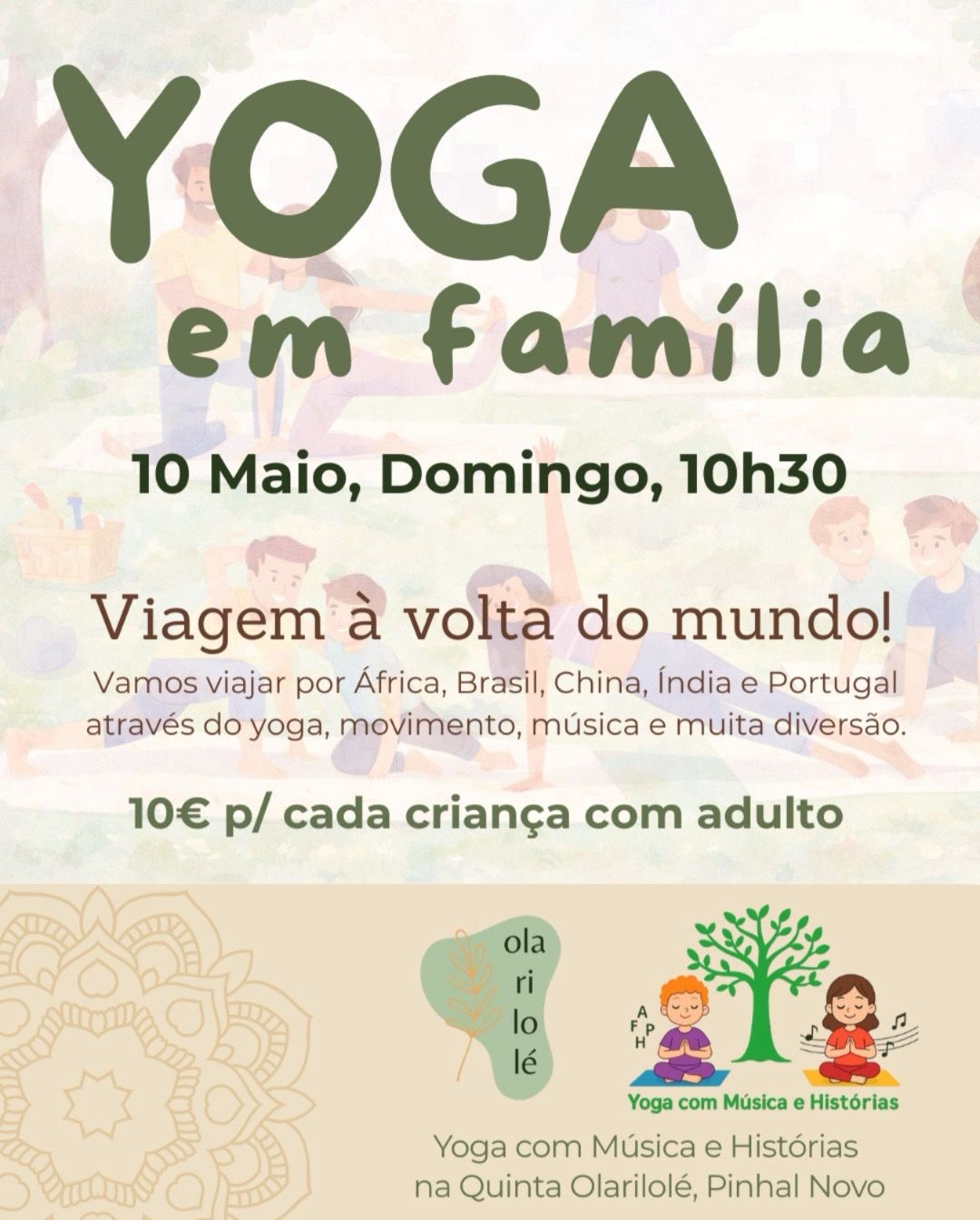 Yoga em Família – Quinta Olarilolé