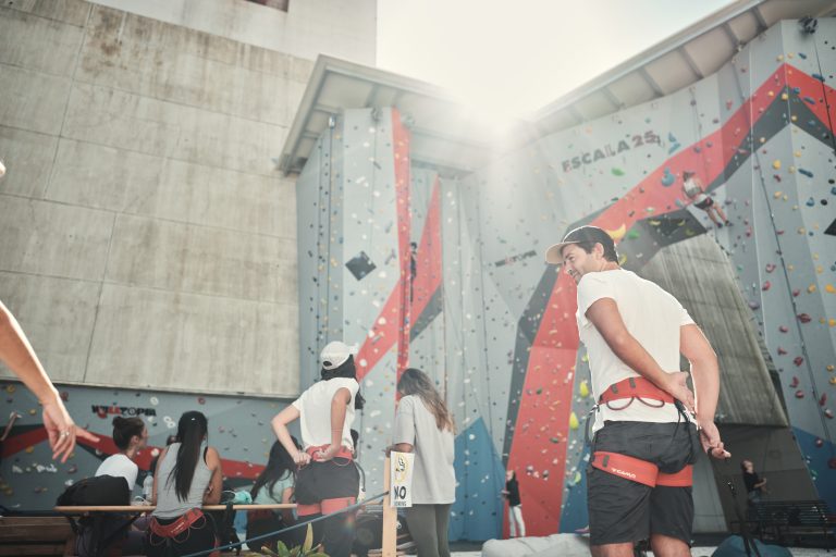 Campo de Férias Escalada Lisboa, Treino