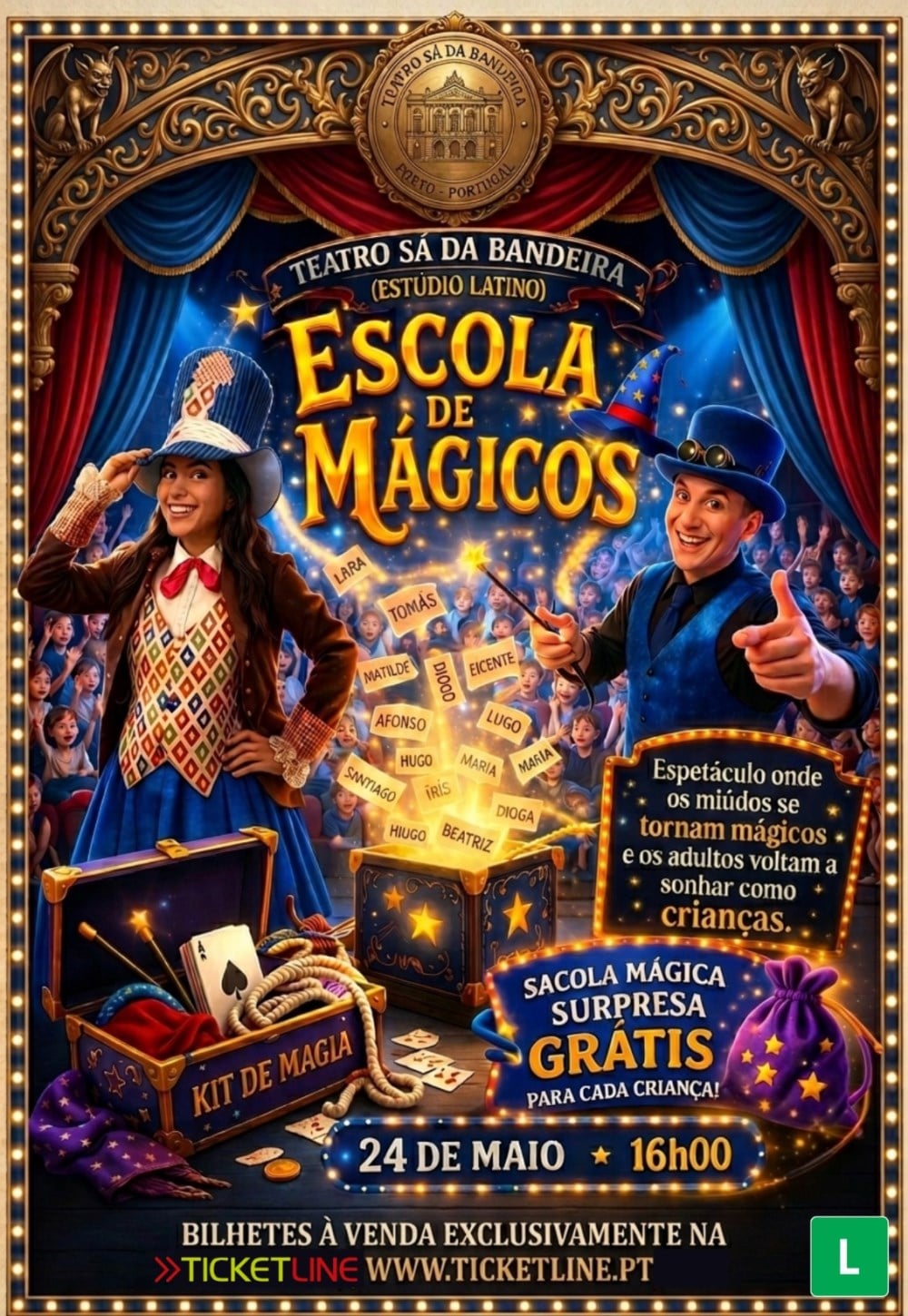 ESCOLA DE MÁGICOS – ANDRÉLY & FLÁVIA MOLINA