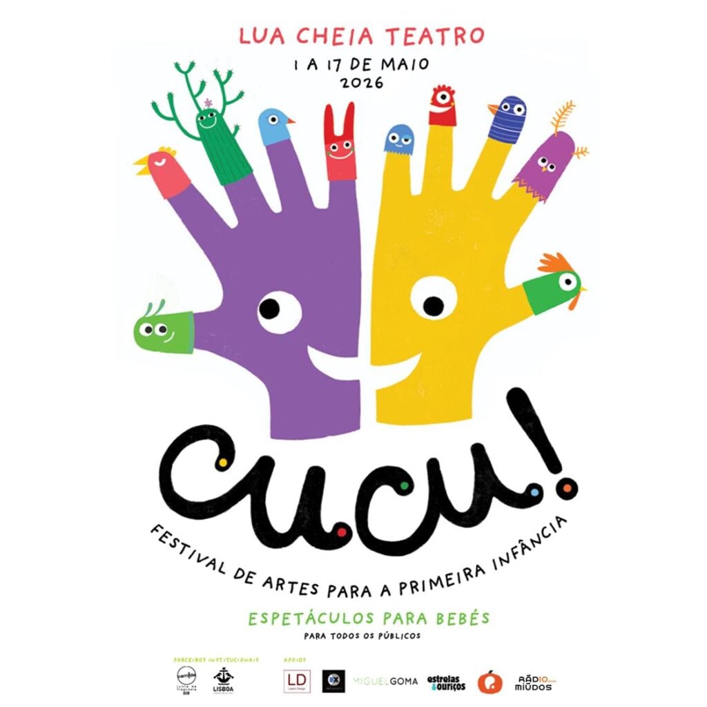 Cucu! Espetáculos para bebés Festival de Artes para a Primeira Infância 1 a 17 de Maio 2026