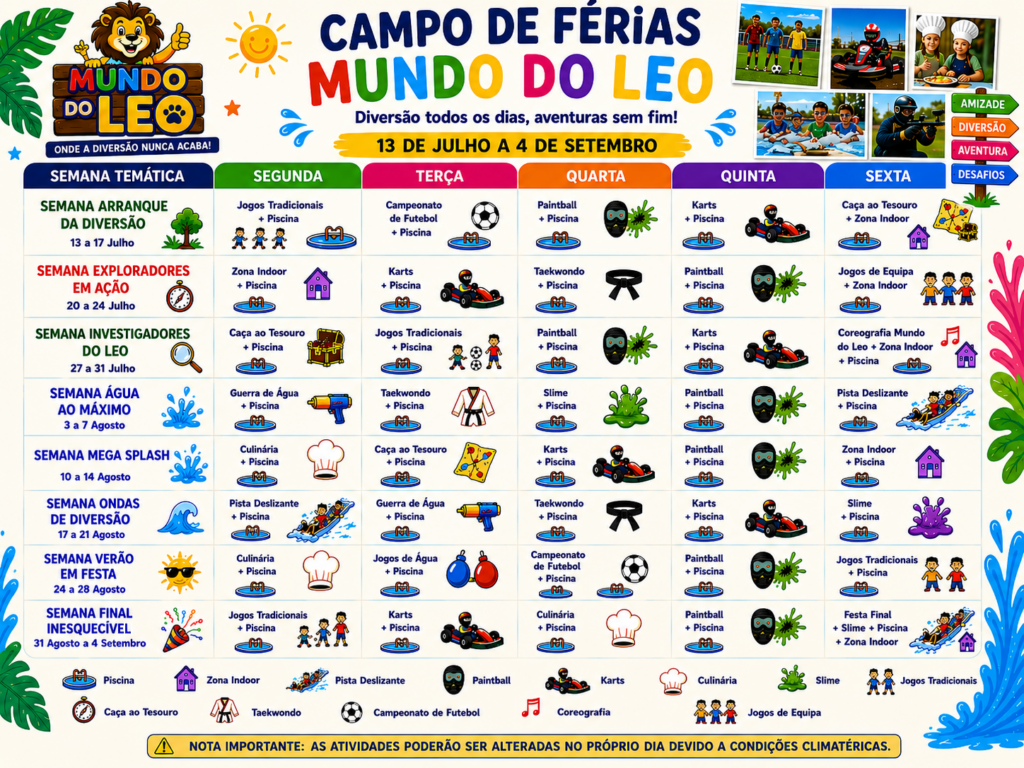 Campo de Férias Valongo