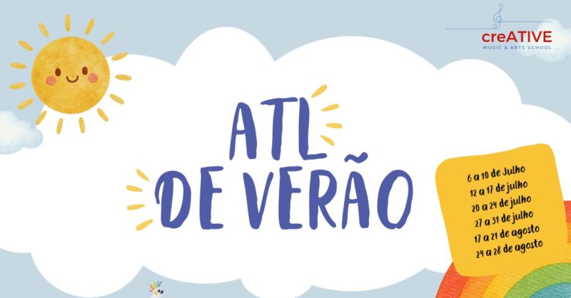 creATIVE ART CAMP: ATL Artístico em Caxias no Verão