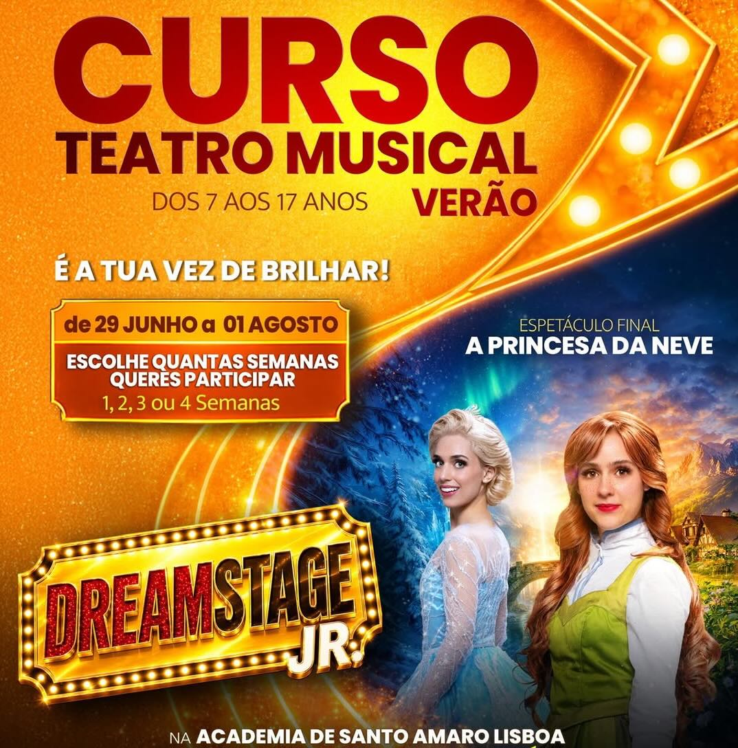 Curso Teatro Musical Lisboa Verão 2026