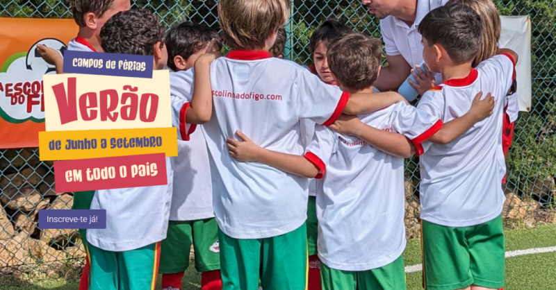 Campo de Férias de Futebol em Lisboa