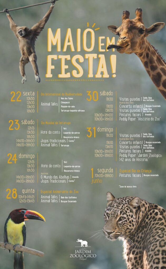Dia da criança e Aniversário do Jardim Zoológico de Lisboa