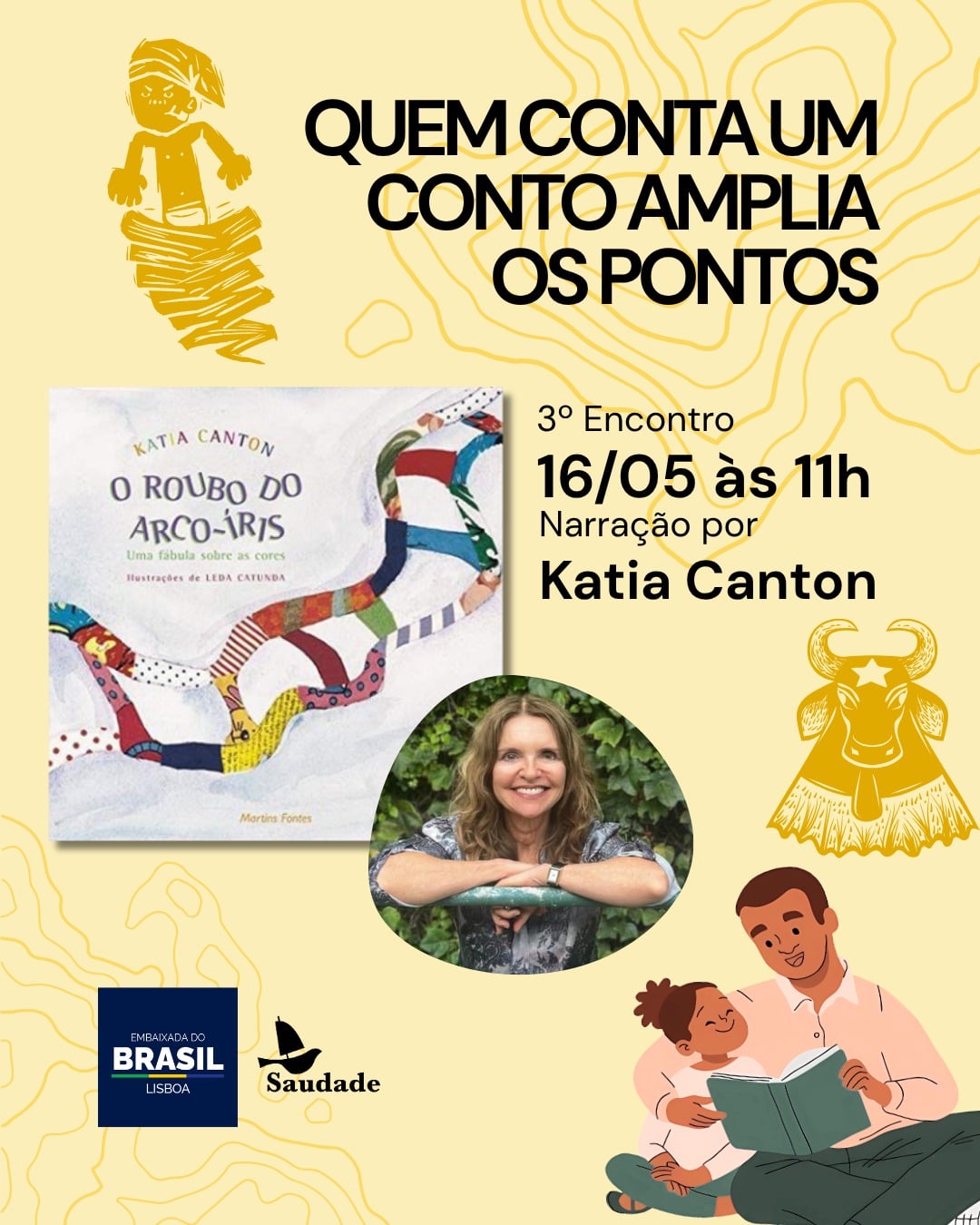 Narração de histórias para crianças