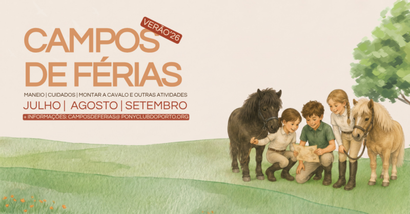 Férias de Verão no Pony Club do Porto