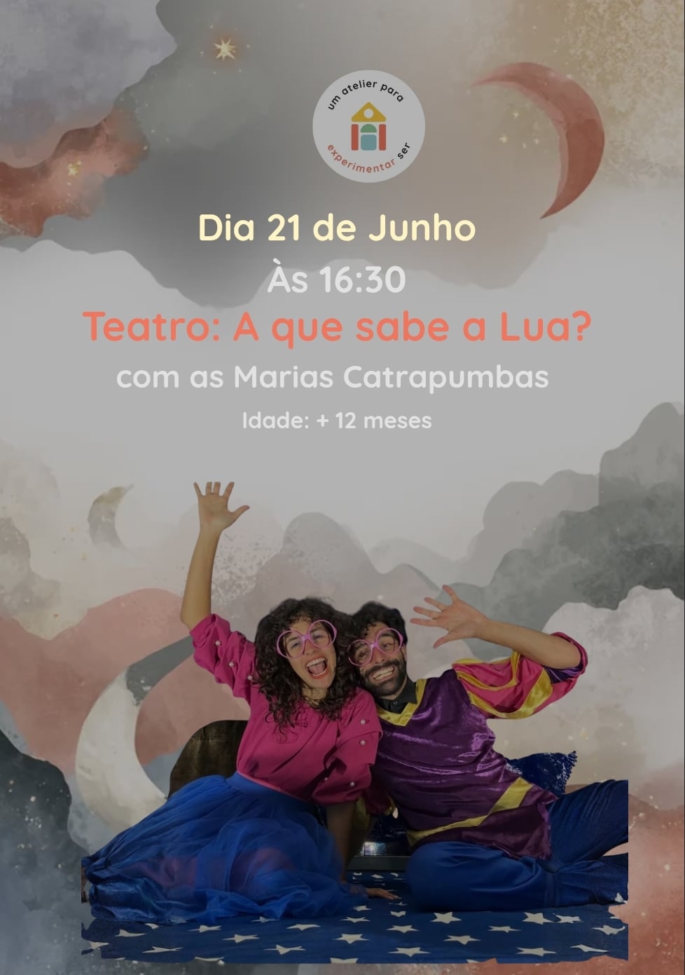 Teatro “A que sabe a Lua”, com as Marias Catrapumbas