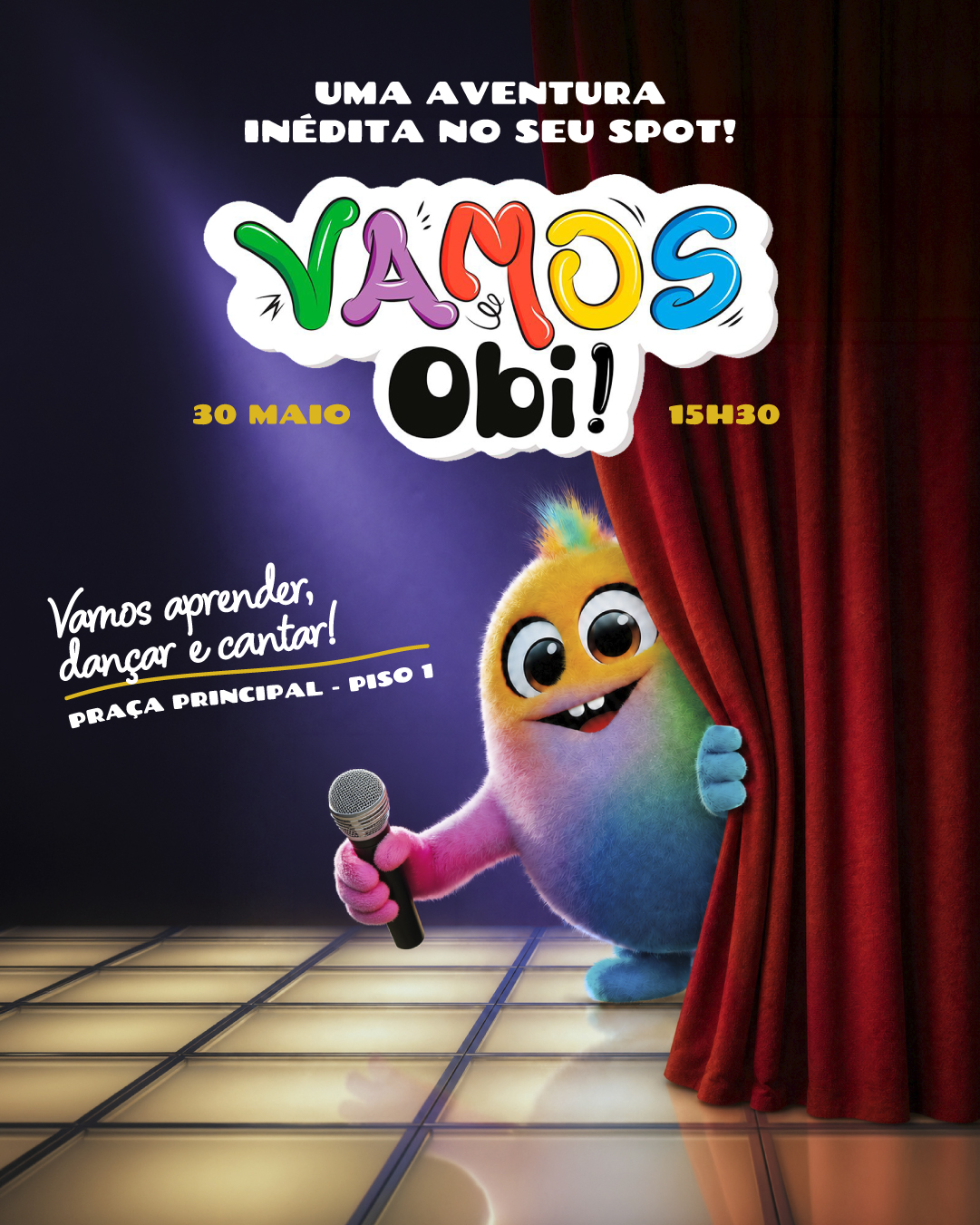 “Vamos Obi!” estreia-se no Alameda Shop&Spot