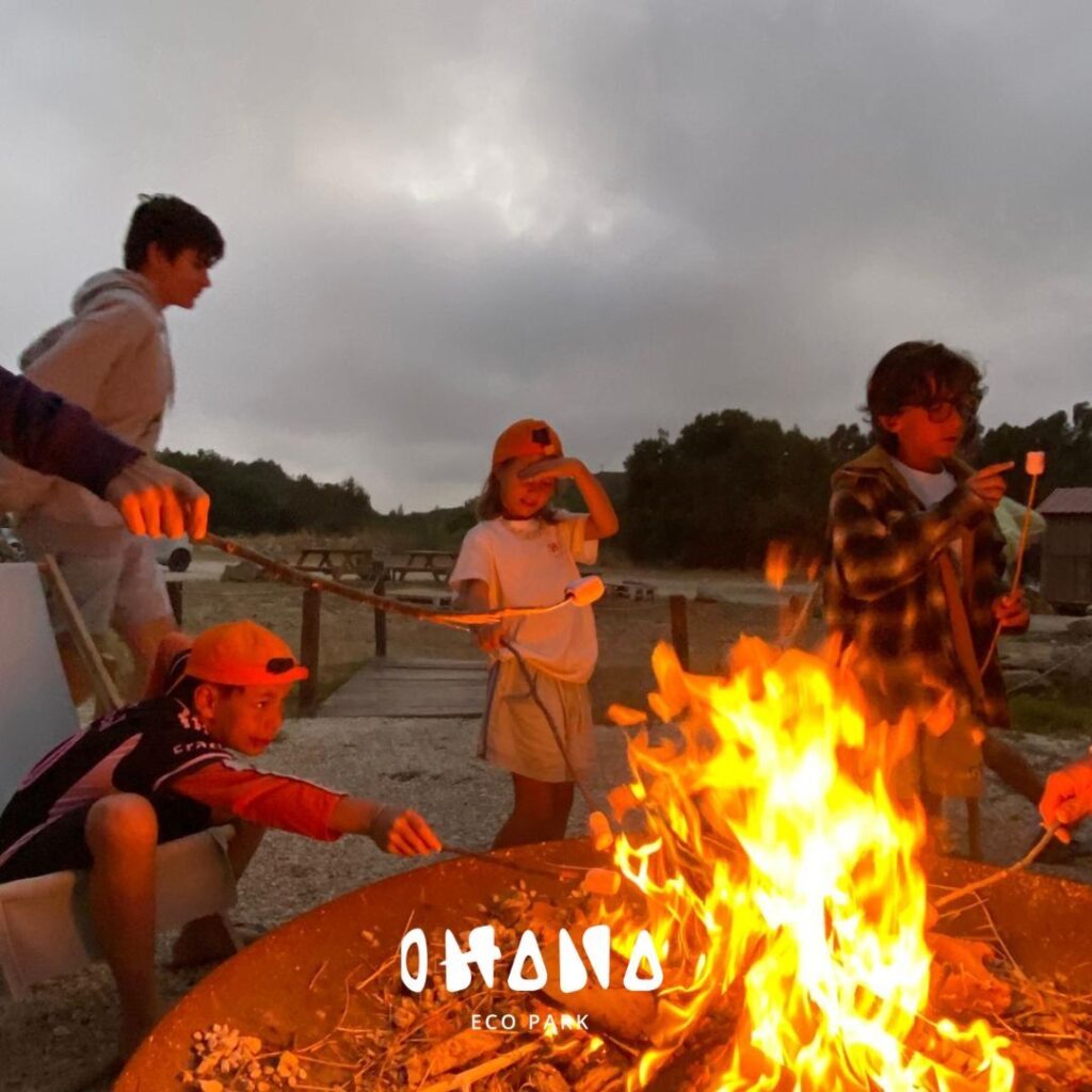 Marshmellows no Fogo nas Férias OHANA Eco Park
