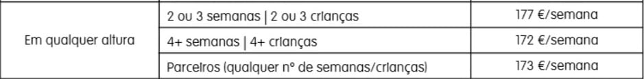 Preços ATL Férias Algés Verão 2026