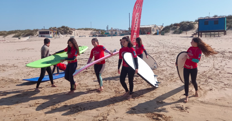 Campo de Férias Surf Caparica