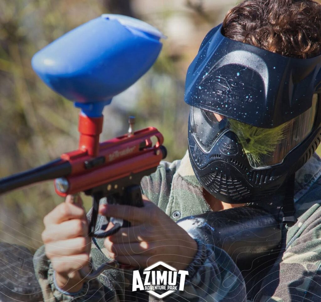Paintball no Campo de Férias Algarve Azimut