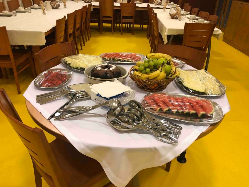 Almoço Campo de Férias Futebol Gaia