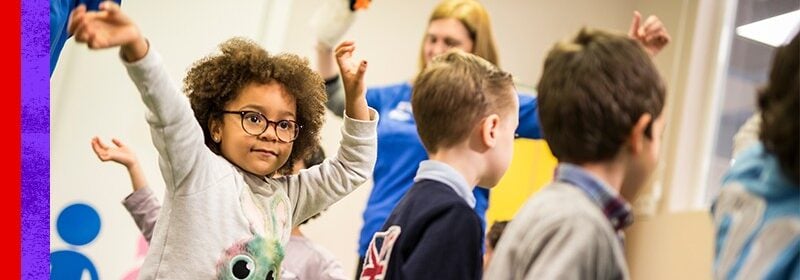 cursos de férias do British Council  - alunos com 4 a 5 anos