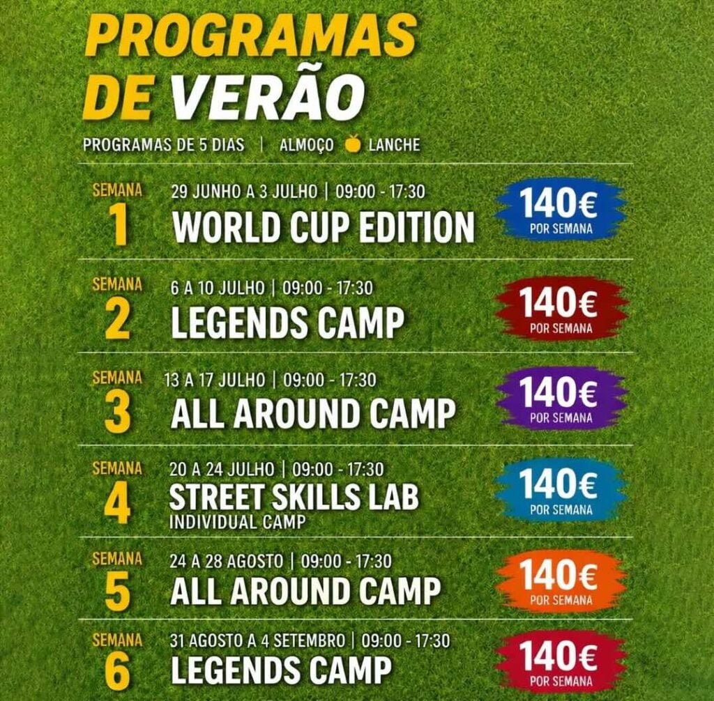 Campo de Férias Futebol Matosinhos