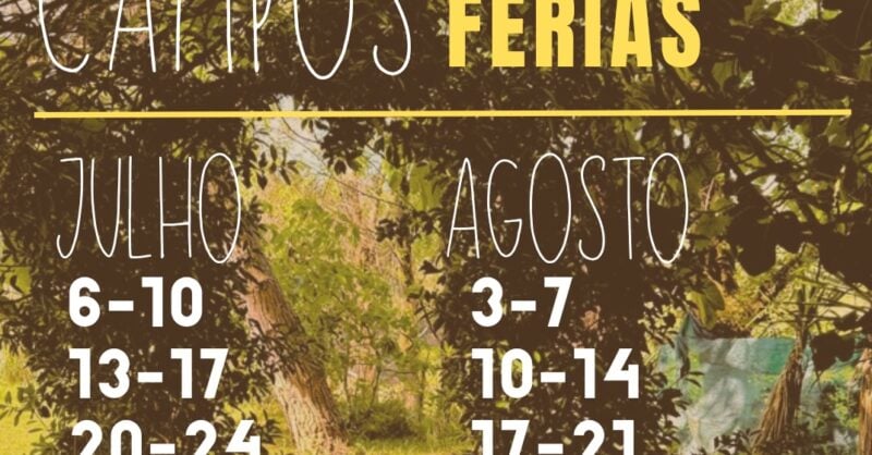 Campo de Férias Montessori na Quinta nas Caldas da Rainha