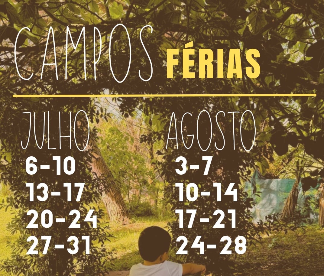 Campo de Férias Montessori na Quinta