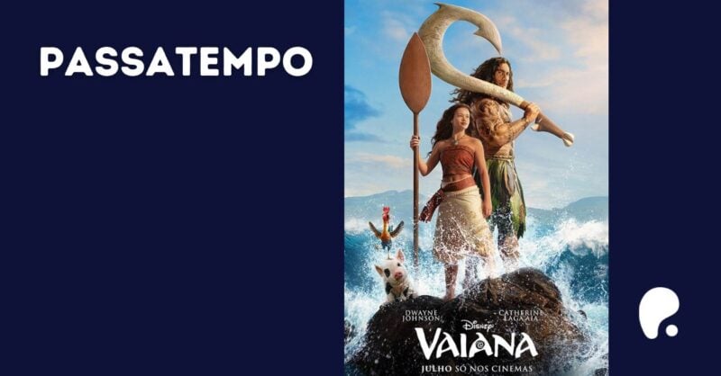 Passatempo do filme VAIANA da Disney