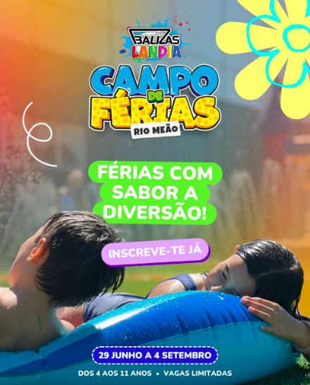 Campo de Férias em Rio Meão