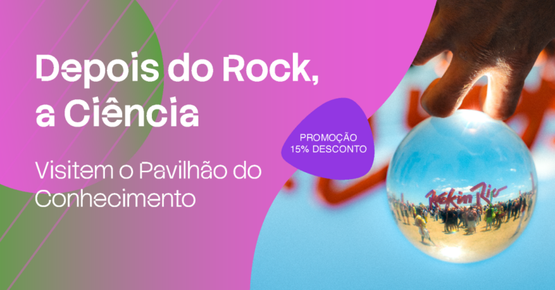 Pavilhão do Conhecimento abre as portas ao rock no mês de junho