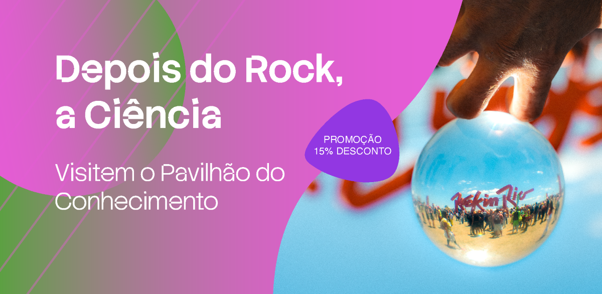 Pavilhão do Conhecimento abre as portas ao rock no mês de junho