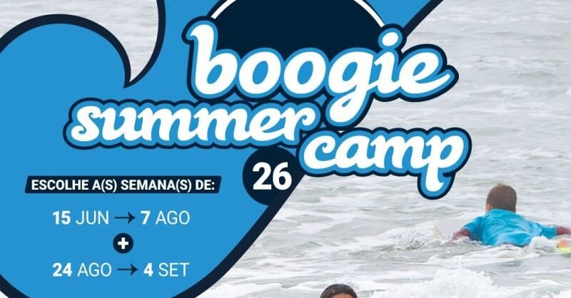Campo de férias de bodyboard em Carcavelos