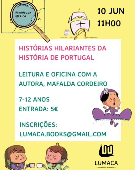 Histórias Hilariantes da História de Portugal com Mafalda Cordeiro