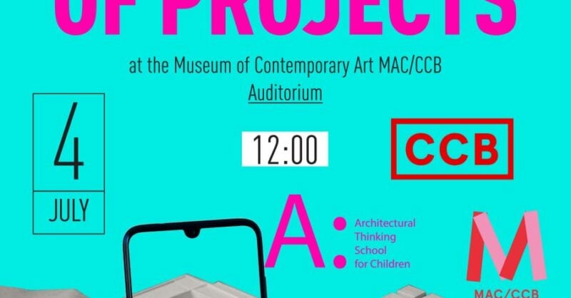 One-day exibition of projects The Architectural Thinking School for Children