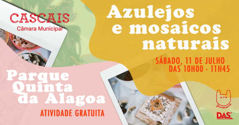 Oficina Sensorial – Azulejos e Mosaicos Naturais