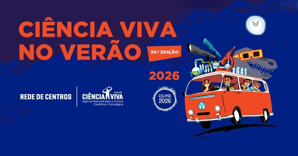Ciência Viva no Verão 2026: cartaz