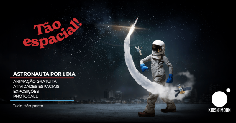 Férias Fora de Órbita:  Crianças vão à Lua com o  Spacio Shopping