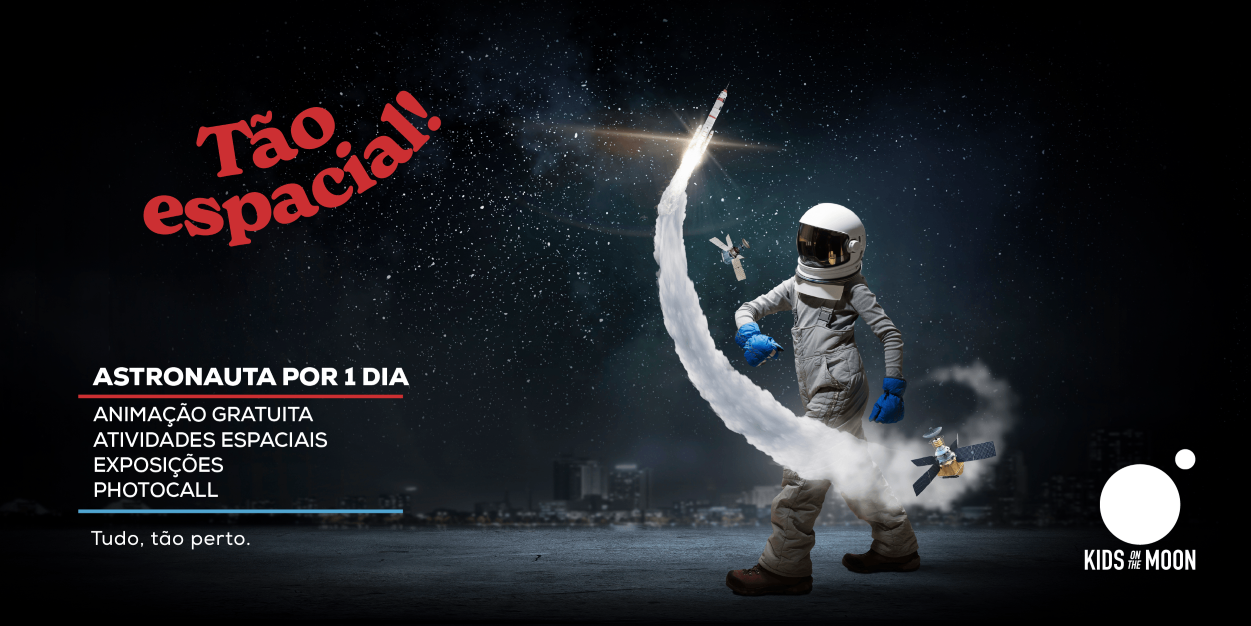 FÉRIAS FORA DE ÓRBITA:  CRIANÇAS VÃO À LUA COM O SPACIO SHOPPING