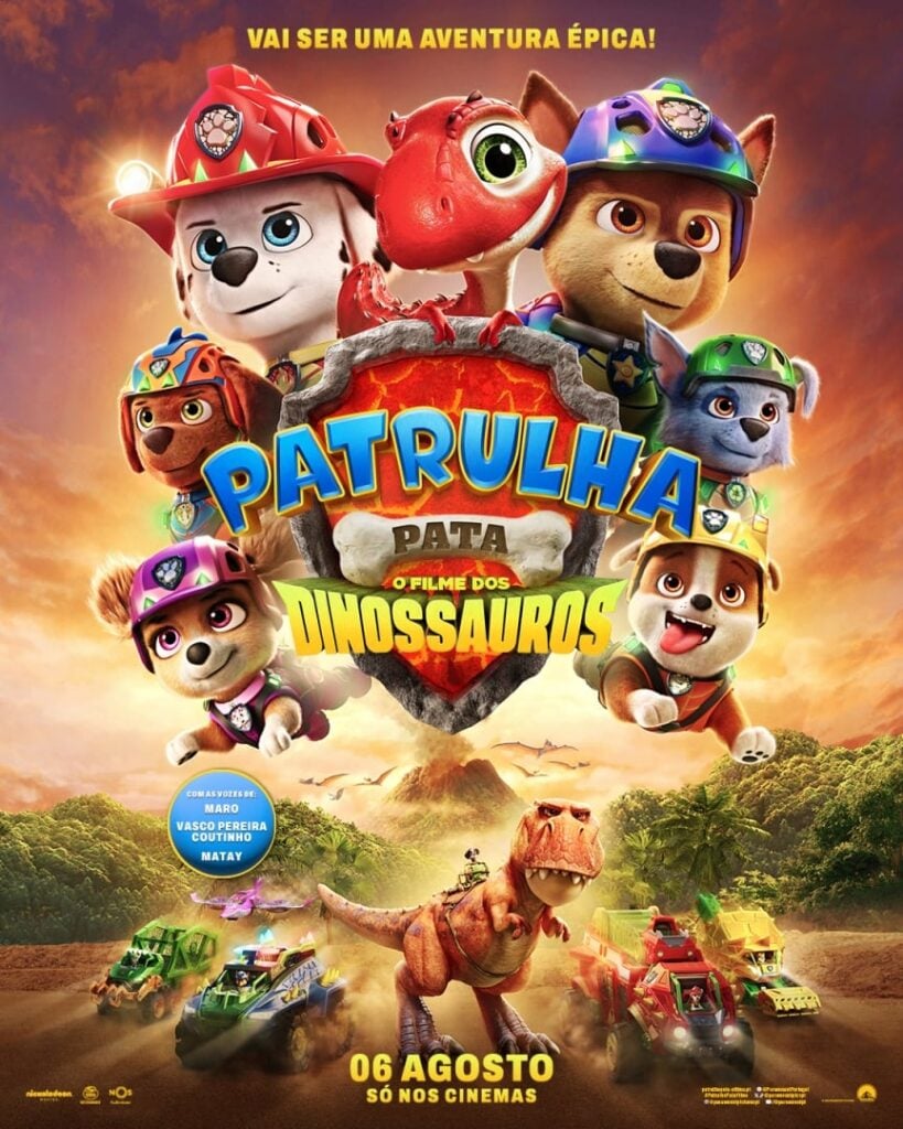 Poster de PATRULHA PATA: O FILME DOS DINOSSAUROS