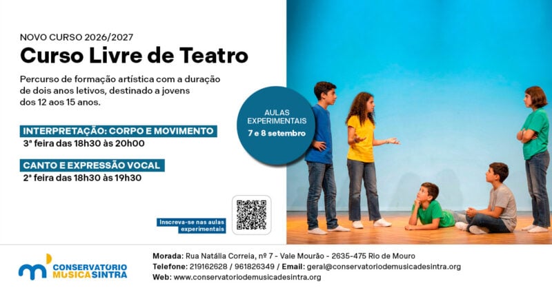 Curso Livre de Teatro – aulas abertas experimentais