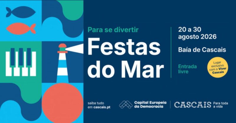Festas do Mar Cascais 2026: concertos e diversão para toda a família